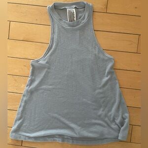 Free people - Women's Sleeveless Ribbed Top - Light Blue💙